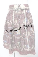 axes femme kawaii / クラシックオーシャンスカート M ワイン Y-25-11-30-238-AX-SK-SZ-ZY