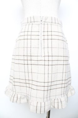 画像2: Honey Cinnamon / フリルポケット台形スカート F ベージュ Y-25-11-30-241-LO-SK-SZ-ZY