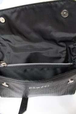 画像3: powder / レザーポシェット  黒 Y-25-11-30-028-LO-BG-SZ-ZY
