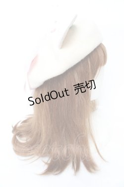 画像4: Nile Perch / くまさんニットベレー  アイボリー Y-25-11-30-030-LO-AC-SZ-ZY