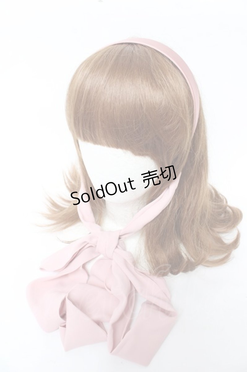 画像1: axes femme POETIQUE / ビッグリボンカチューシャ  ピンク Y-25-11-30-033-AX-AC-SZ-ZT445-F001 (1)