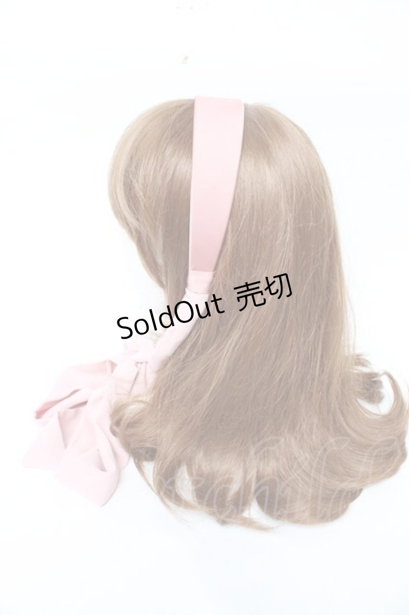 画像2: axes femme POETIQUE / ビッグリボンカチューシャ  ピンク Y-25-11-30-033-AX-AC-SZ-ZT445-F001 (2)