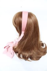 画像2: axes femme POETIQUE / ビッグリボンカチューシャ  ピンク Y-25-11-30-033-AX-AC-SZ-ZT445-F001 (2)