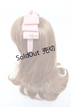 画像2: m petit by misako / NINA'sコラボ AM*NIリボンカチューシャ  中桃 Y-25-11-30-034-LO-AC-SZ-ZY