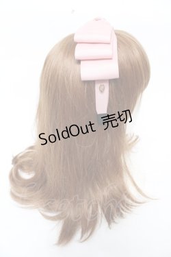 画像3: m petit by misako / NINA'sコラボ AM*NIリボンカチューシャ  中桃 Y-25-11-30-034-LO-AC-SZ-ZY