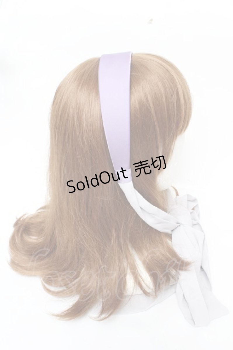 画像3: axes femme POETIQUE / ビッグリボンカチューシャ  ラベンダー Y-25-11-30-035-AX-AC-SZ-ZT445-F002 (3)