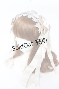 Classical Puppets / ギャザーリボンカチューシャ  グレー Y-25-11-30-036-PU-AC-SZ-ZY