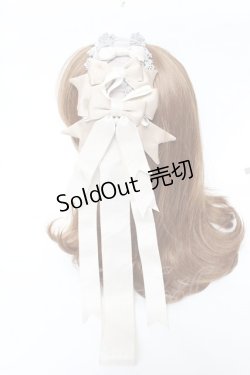 画像2: Classical Puppets / ギャザーリボンカチューシャ  グレー Y-25-11-30-036-PU-AC-SZ-ZY