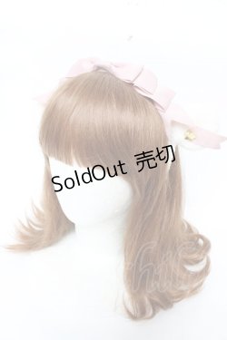 画像1: To Alice / ひつじ耳リボンカチューシャ  ピンク Y-25-11-30-037-LO-ZA-SZ-ZY