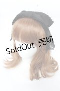 Chalmiere / リボンカチューシャ  黒 Y-25-11-30-038-LO-AC-SZ-ZY