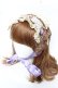 画像1: BABY, THE STARS SHINE BRIGHT / Schwan〜ルートヴィヒの憧れと空想のAria〜柄ヘッドドレス  パープル Y-25-11-30-041-BA-AC-SZ-ZY (1)