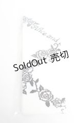 ALICE and the PIRATES / A/Pレースアップローズオーバーニーソックス  ホワイト Y-25-12-01-006-PA-ZA-SZ-ZY