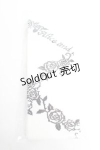 ALICE and the PIRATES / A/Pレースアップローズオーバーニーソックス  ホワイト Y-25-12-01-006-PA-ZA-SZ-ZY