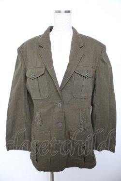 画像1: PINK HOUSE / トレンチロングジャケット  カーキ Y-25-12-01-046-LO-JA-SZ-ZY