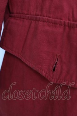 画像3: PINK HOUSE / チェック切替トレンチジャケット  赤 Y-25-12-01-048-LO-JA-SZ-ZY