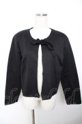 INGEBORG / セーラーカラーボレロ F 黒 Y-25-12-01-051-LO-TO-SZ-ZY