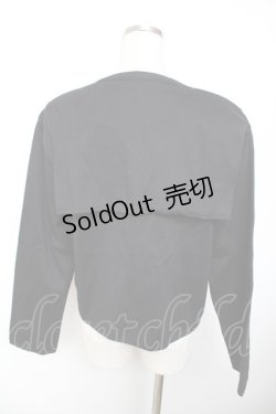 画像2: INGEBORG / セーラーカラーボレロ F 黒 Y-25-12-01-051-LO-TO-SZ-ZY