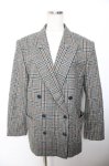 画像1: INGEBORG / チェック柄ウールジャケット F チャコール Y-25-12-01-054-LO-JA-SZ-ZTC015 (1)