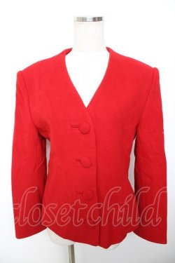 画像1: INGEBORG / ウールジャケット F 赤 Y-25-12-01-057-LO-JA-SZ-ZY