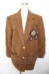 画像1: INGEBORG / エンブレムワッペン付きウールジャケット  ブラウン Y-25-12-01-062-LO-JA-SZ-ZTC050 (1)