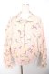 画像1: INGEBORG / 百合総柄ブルゾン F ピンク Y-25-12-01-063-LO-JA-SZ-ZY (1)