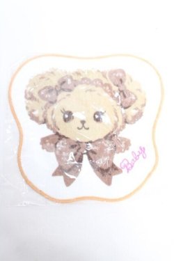 画像1: BABY, THE STARS SHINE BRIGHT / くまくみゃちゃんのおかおタオルハンカチ  ブラウン Y-25-12-01-010-BA-ZA-SZ-ZT0118Y
