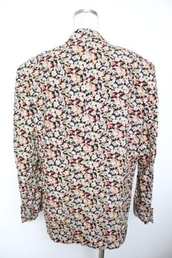 画像2: INGEBORG / 花柄テーラードジャケット F 黒 Y-25-12-01-064-LO-JA-SZ-ZY