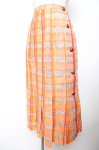 画像3: INGEBORG / マドラスチェック柄セットアップ F オレンジ Y-25-12-01-069-LO-JA-SZ-ZT615 (3)