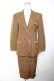 画像1: INGEBORG / ジャケット&スカート セットアップ  カーキブラウン Y-25-12-01-072-LO-JA-SZ-ZY (1)