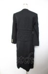 画像2: INGEBORG / ダブルボールボタンジャケット&スカートセットアップ  黒 Y-25-12-01-075-LO-SK-SZ-ZT572 (2)