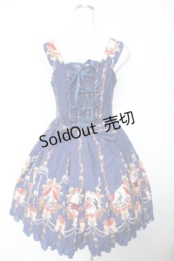 画像2: 嬰梵塔.Infanta / 白雪姫ジャンパースカートセット M 紺 Y-25-12-01-077-LO-OP-SZ-ZY