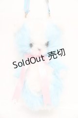 Angelic Pretty / ぽっぽBEARぬいぐるみポーチ  サックス Y-25-12-01-014-AP-BG-SZ-ZY