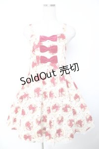 Shirley Temple / タルトptジャンパースカート 160 アイボリー Y-25-12-01-078-ET-OP-SZ-ZY