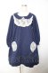 画像1: BABY, THE STARS SHINE BRIGHT / Happy Easter カットワンピース  紺 Y-25-12-01-080-BA-OP-SZ-ZY (1)