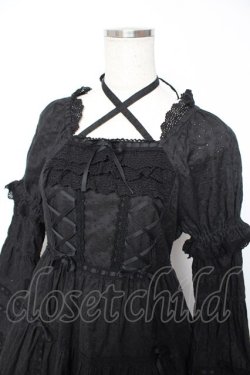 画像3: BABY, THE STARS SHINE BRIGHT / はわせドールワンピース&ヘッドドレスセット  黒×黒 Y-25-12-01-081-BA-OP-SZ-ZY