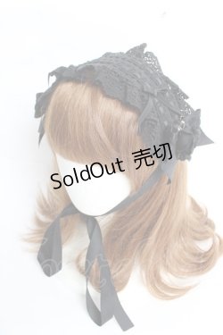 画像7: BABY, THE STARS SHINE BRIGHT / はわせドールワンピース&ヘッドドレスセット  黒×黒 Y-25-12-01-081-BA-OP-SZ-ZY