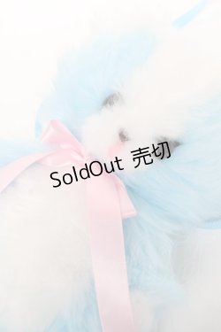 画像3: Angelic Pretty / ぽっぽBEARぬいぐるみポーチ  サックス Y-25-12-01-014-AP-BG-SZ-ZY