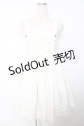 Angelic Pretty / トッピングシュガージャンパースカート  アイボリー Y-25-12-01-083-AP-OP-SZ-ZY