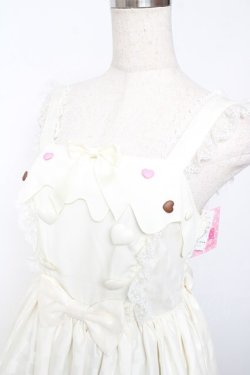 画像3: Angelic Pretty / トッピングシュガージャンパースカート  アイボリー Y-25-12-01-083-AP-OP-SZ-ZY