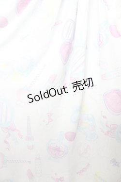 画像4: Angelic Pretty / Fluffy Puff Bunnyジャンパースカート  ホワイト Y-25-12-01-086-AP-OP-SZ-ZY