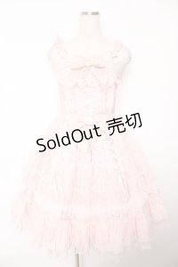 Angelic Pretty / Dressy Timeジャンパースカート  ピンク Y-25-12-01-088-AP-OP-SZ-ZY