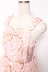 画像3: Angelic Pretty / Dressy Timeジャンパースカート  ピンク Y-25-12-01-088-AP-OP-SZ-ZY (3)