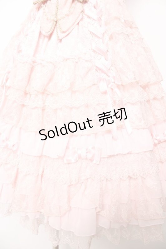 画像4: Angelic Pretty / Dressy Timeジャンパースカート  ピンク Y-25-12-01-088-AP-OP-SZ-ZY (4)