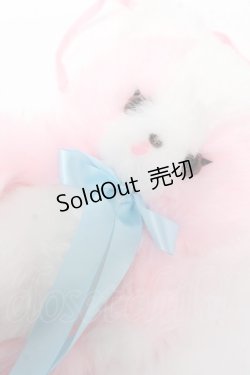 画像3: Angelic Pretty / ぽっぽBEARぬいぐるみポーチ  ピンク Y-25-12-01-015-AP-BG-SZ-ZY