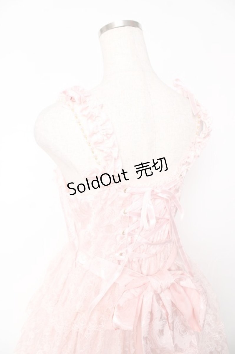 画像5: Angelic Pretty / Dressy Timeジャンパースカート  ピンク Y-25-12-01-088-AP-OP-SZ-ZY (5)