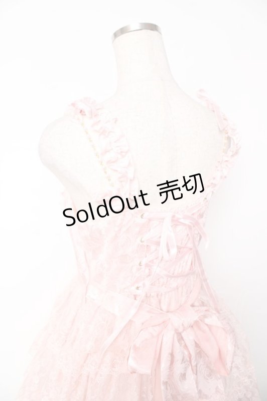 画像5: Angelic Pretty / Dressy Timeジャンパースカート  ピンク Y-25-12-01-088-AP-OP-SZ-ZY (5)