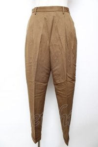 INGEBORG / テーパードパンツ  カーキブラウン Y-25-12-01-091-LO-PA-SZ-ZY