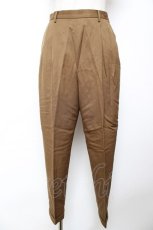 画像1: INGEBORG / テーパードパンツ  カーキブラウン Y-25-12-01-091-LO-PA-SZ-ZT620 (1)