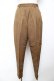 画像1: INGEBORG / テーパードパンツ  カーキブラウン Y-25-12-01-091-LO-PA-SZ-ZY (1)