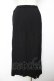 画像2: INGEBORG / 裾マーメイドスカート  黒 Y-25-12-01-097-LO-SK-SZ-ZY (2)